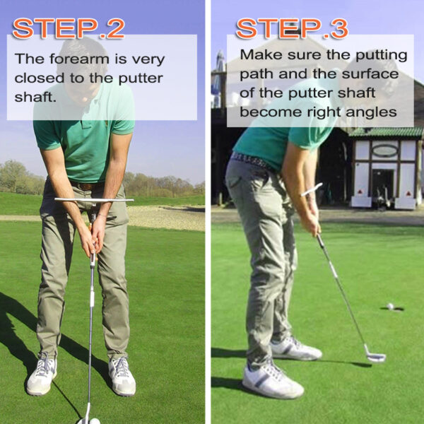 Golf Putter Practice Alignment T-shape - Image 4