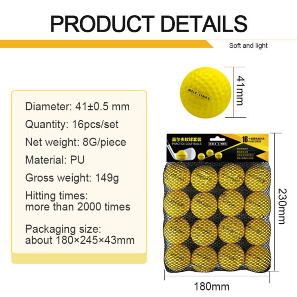 Golf Soft Pu Ball - Image 3