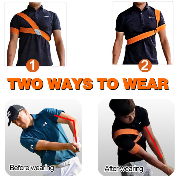 Golf Swing Training Fixing Band/Belt - Image 7