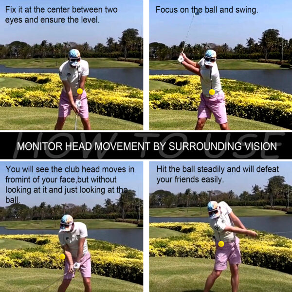 Golf Trainer With Ball For Head Rotation Training - Image 6