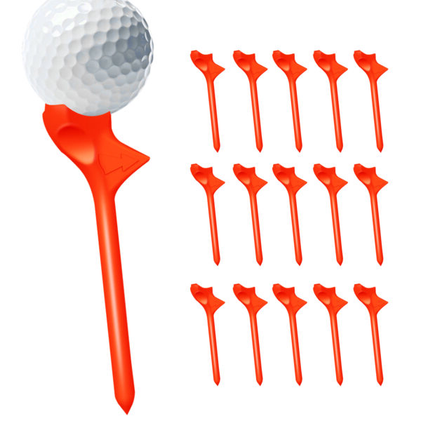 10 Degree Golf Plastic Tees