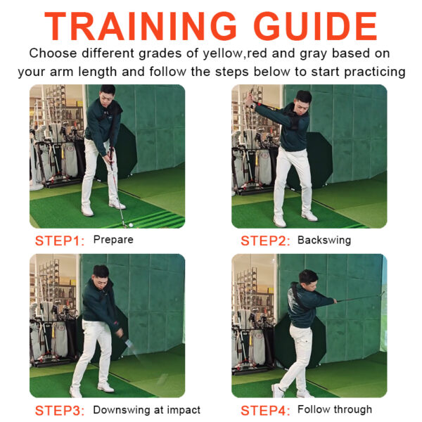 Golf swing width trainer gesture correction - Image 7