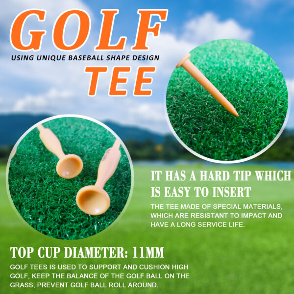 Plastic Mini Golf Tee - Image 4