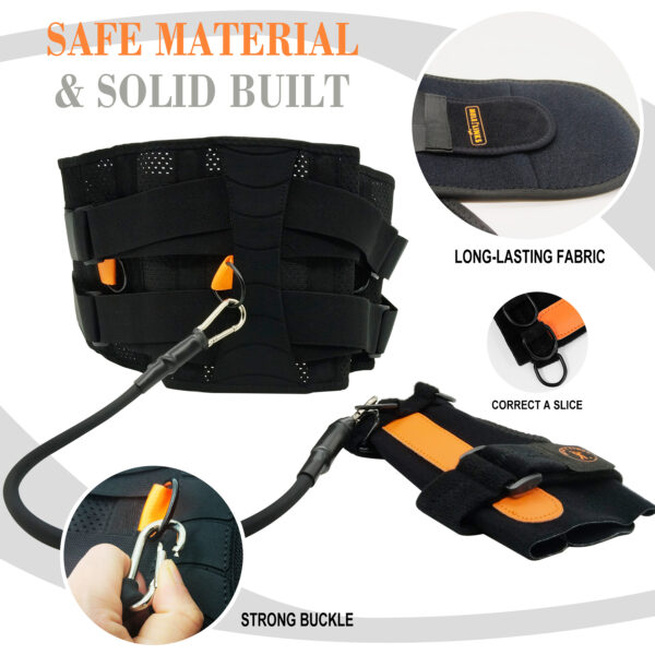 Golf waist belt swing trainer - Image 2