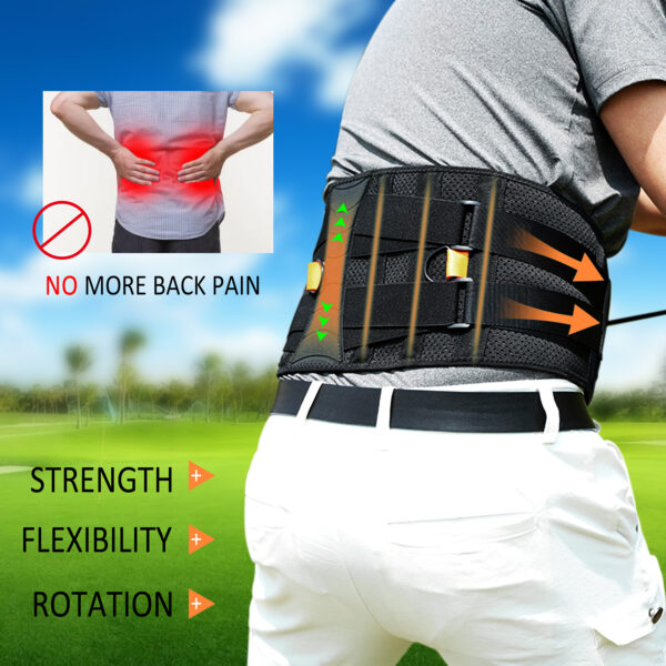 Golf waist belt swing trainer - Image 4