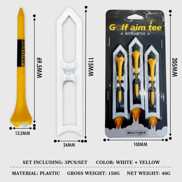 Golf Plastic Tee - Image 2