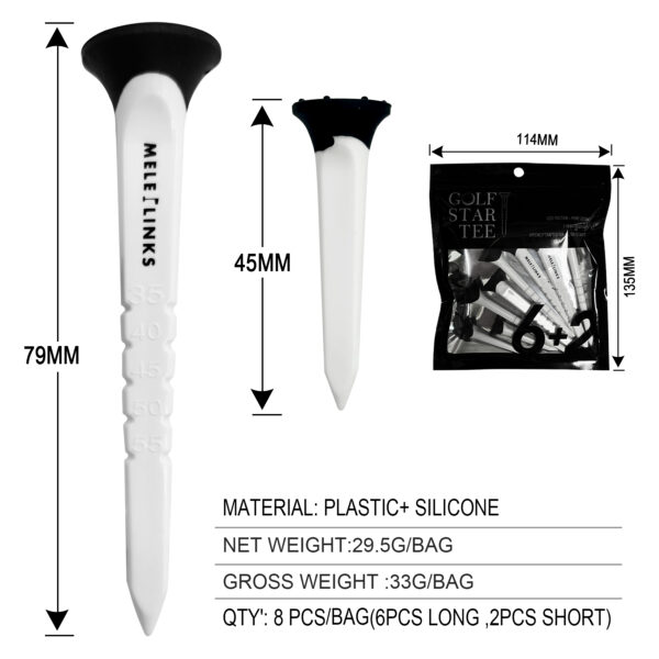 Golf Plastic Tee - Image 2