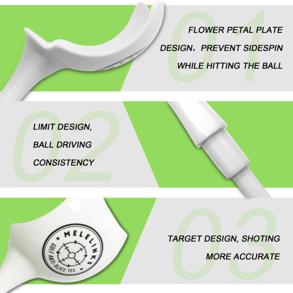Golf Plastic Tee Flower - Image 3