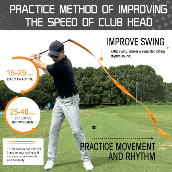 Golf Swing Ribbon Trainer - Image 3