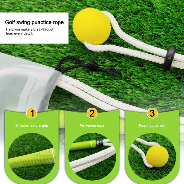 Golf Light-Weight Swing Training Rope - Image 3