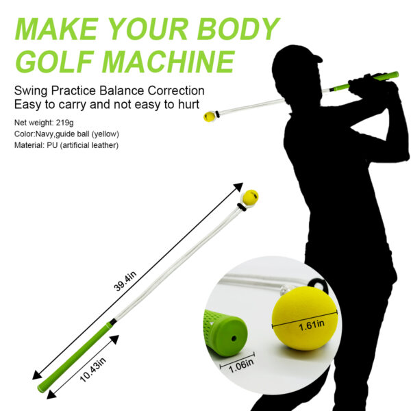 Golf Light-Weight Swing Training Rope - Image 6